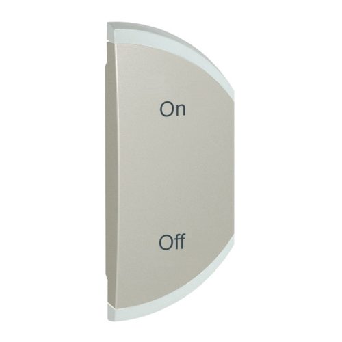 LEGRAND-068581 Céliane My Home ON/OFF burkolat, 1 mod, jobb, titán