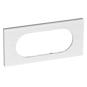 LEGRAND Céliane 4/5 modulos keret, fehér corian