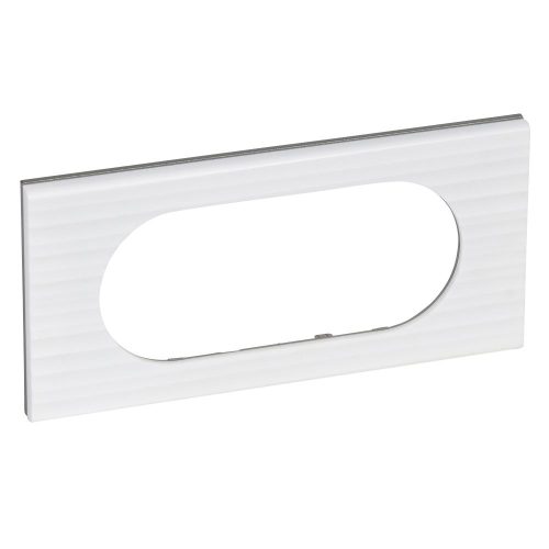 LEGRAND-069015 Céliane 4/5 modulos keret, fehér corian