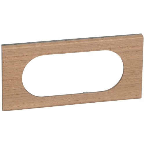 LEGRAND-069055 Céliane 4/5 modulos keret, fehér tölgy