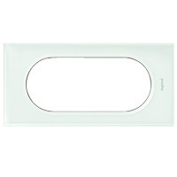 LEGRAND-069315 Céliane 4/5 modulos keret, fehérüveg