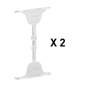 LEGRAND Plexo 55 csavartakaró, 4 db, szürke