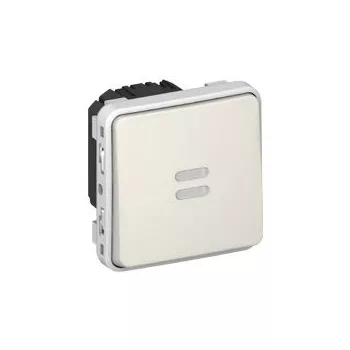 LEGRAND Plexo 55 időzítőkapcsoló jelzőfénnyel, fehér