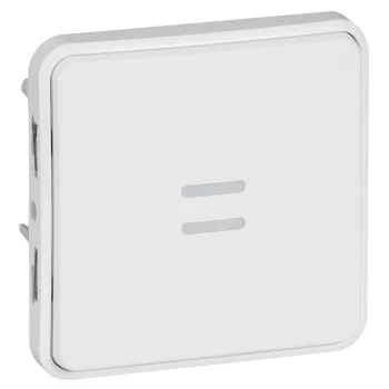   LEGRAND Plexo 55 egypólusú nyomó átkapcsoló, 10A, Antimikrobiális
