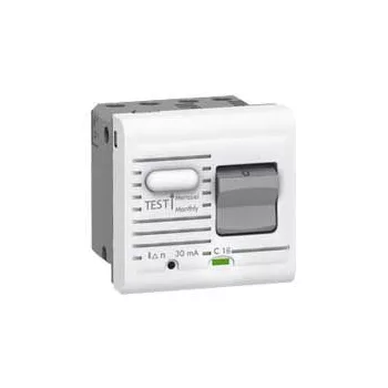 LEGRAND-077532 Program Mosaic 1P ÁVK 16A 2m, 30mA, fehér