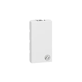   LEGRAND-078720 Program Mosaic vakfedél, 1 modul, fehér, antimikrobiális