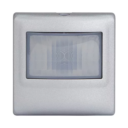 LEGRAND-079258A Program Mosaic mozgásérzékelős (PIR) kapcsoló, 0-2000 W (LED max. 500 W) , nulla (N) vezető bekötéssel, alumínium