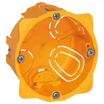  LEGRAND-080041 Batibox süllyesztődoboz gipszkartonfalba egyes doboz, 40mm mély