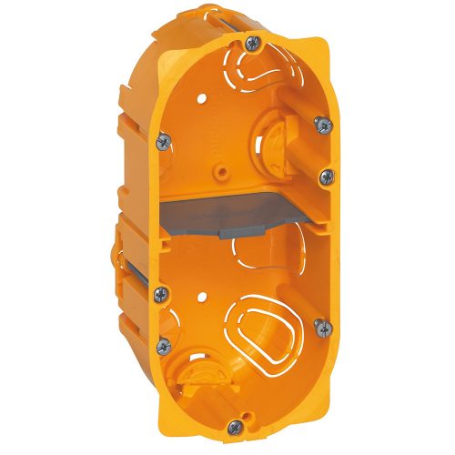 LEGRAND-080052 Batibox süllyesztődoboz gipszkartonfalba kettes doboz, 50mm mély