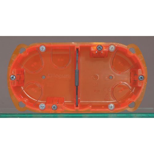 LEGRAND-080102 Batibox süllyesztődoboz univerzális kettes doboz, 40mm mély