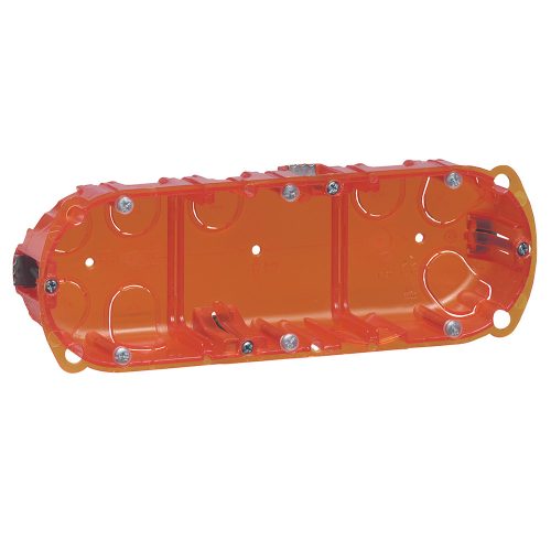 LEGRAND-080103 Batibox süllyesztődoboz univerzális hármas doboz, 40mm mély