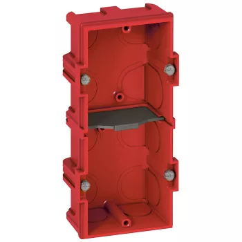   LEGRAND-080142 Batibox süllyesztődoboz téglafalba kettes doboz, 40mm mély
