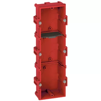   LEGRAND-080143 Batibox süllyesztődoboz téglafalba hármas doboz, 40mm mély