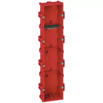   LEGRAND-080144 Batibox süllyesztődoboz téglafalba négyes doboz, 40mm mély