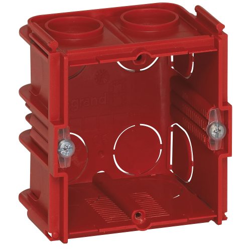 LEGRAND-080151 Batibox süllyesztődoboz téglafalba egyes, 50mm mély négyzet