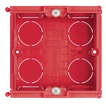   LEGRAND-080161 Batibox süllyesztődoboz téglafalba egyes, 60mm mély négyzet