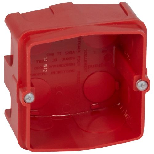 LEGRAND-080185 Batibox süllyesztődoboz téglafalba egyes, 20-32A 50mm mély