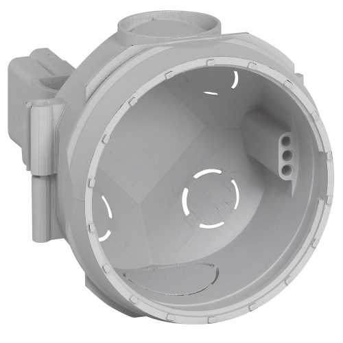 LEGRAND-081941 Batibox süllyesztődoboz betonfalba, univerzális, egyes, fedéllel, 58mm mély