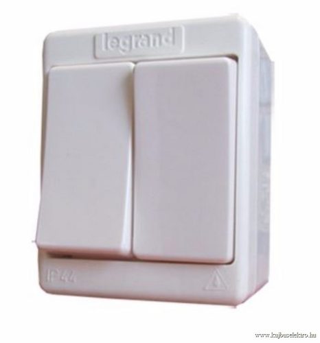 LEGRAND-083905 Kontállux IP44 csillárkapcsoló fehér