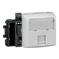 LEGRAND-086159 Oteo RJ45 Cat.5E UTP informatikai aljzat keret nélkül, fehér