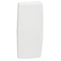 LEGRAND-086185 Oteo keskeny egypólusú nyomó keret nélkül 10 A, fehér