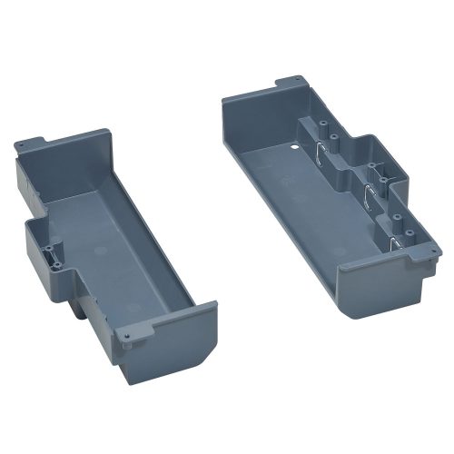 LEGRAND-088027 Műanyag doboz elektromos szigeteléshez, 12 (2x6) modulos vertikális padlódobozhoz, álpadlóba építéshez, 2db