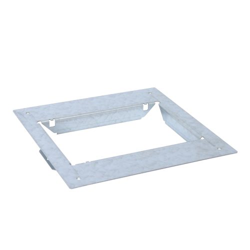 LEGRAND-088081 Szerelő lemez betonpadlóba univerzális betondobozhoz, standard és perem nélküli 8/12 modulos padlódobozhoz