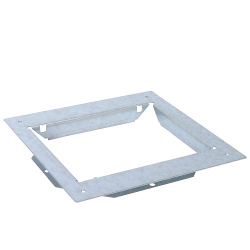 LEGRAND-088082 Szerelő lemez betonpadlóba univerzális betondobozhoz, standard és perem nélküli 12/18 modulos padlódobozhoz