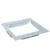 LEGRAND-088082 Szerelő lemez betonpadlóba univerzális betondobozhoz, standard és perem nélküli 12/18 modulos padlódobozhoz
