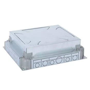   LEGRAND-088091 Süllyesztett doboz betonba, állítható magasságú, 65-90mm betonba, 12/18 modulos padlódobozhoz