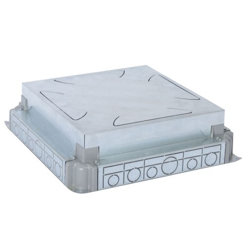 LEGRAND-088092 Süllyesztett doboz betonba, állítható magasságú, 65-90mm betonba, 16/24 modulos padlódobozhoz