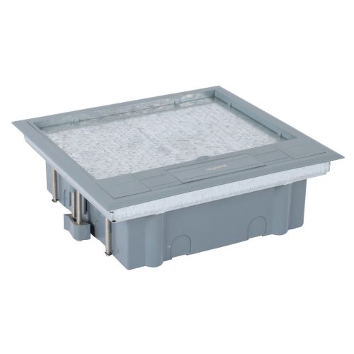 LEGRAND-088171 Padlódoboz műanyag fedéllel, vízszintes szerelvényezés, 12 modul