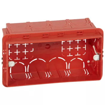   LEGRAND-089249 4/5 modul kettes doboz függőleges/vízszintes használatra, téglafalba