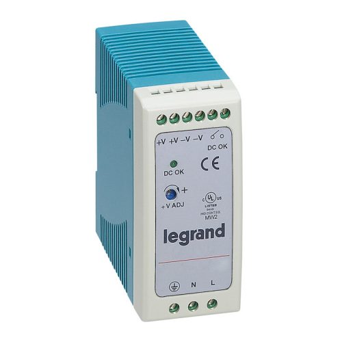LEGRAND-146601 - Legrand tápegység 20W 100-240/12V= kapcsolóüzemű stabilizált