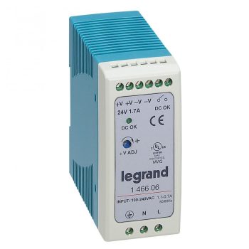   LEGRAND-146606 Legrand tápegység 40W 100-240/24V= kapcsolóüzemű stabilizált