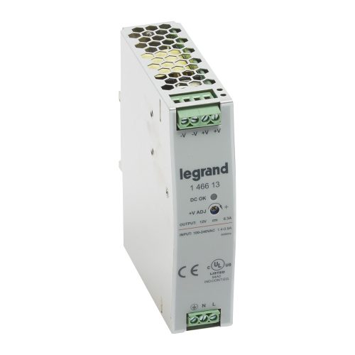 LEGRAND-146613 - Legrand tápegység 60VA 115-230/12V= kapcsolóüzemű stabilizált
