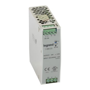   LEGRAND-146623 Legrand tápegység 120VA 115-230/24V= kapcsolóüzemű stabilizált