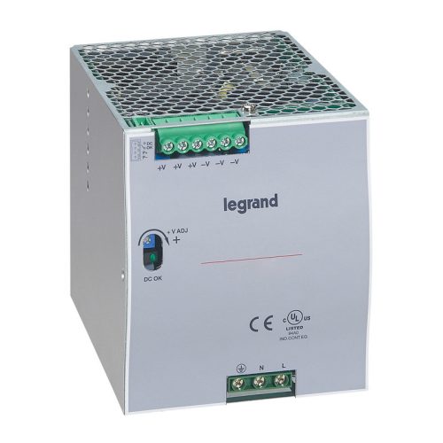 LEGRAND-146643 - Legrand tápegység 240VA 115-230/48V= kapcsolóüzemű stabilizált
