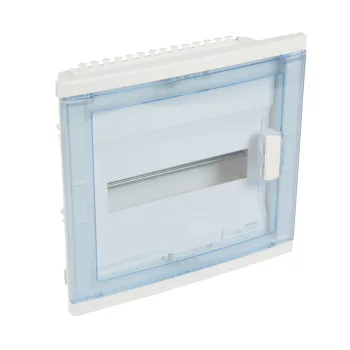   LEGRAND-201421 Nedbox süllyesztett kiselosztó,1s 14m átlátszó műanyag ajtóval