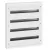 LEGRAND-337204 XL3 S 160 4 sor 96 mod fém fali előszerelt elosztószekrény