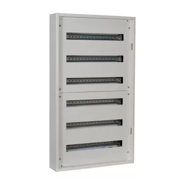   LEGRAND-337206 XL3 S 160 6 sor 144 mod fém fali előszerelt elosztószekrény