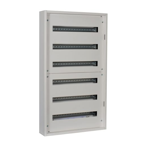 LEGRAND-337206 XL3 S 160 6 sor 144 mod fém fali előszerelt elosztószekrény