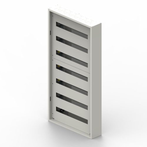 LEGRAND-337207 XL3 S 160 7 sor 168 mod fém fali előszerelt elosztószekrény