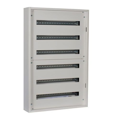 LEGRAND-337216 XL3 S 160 6 sor 216 mod fém fali előszerelt elosztószekrény