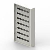 LEGRAND-337217 XL3 S 160 7 sor 252 mod fém fali előszerelt elosztószekrény