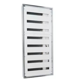   LEGRAND-337228 XL3 S 160 8 sor 192 mod fém süllyesztett előszerelt elosztószekrény