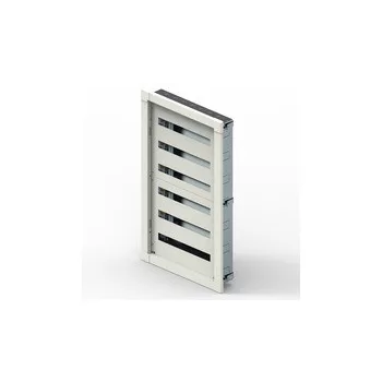   LEGRAND-337236 XL3 S 160 6 sor 216 mod fém süllyesztett előszerelt elosztószekrény
