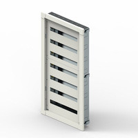 LEGRAND-337237 XL3 S 160 7 sor 252 mod fém süllyesztett előszerelt elosztószekrény