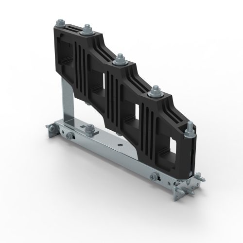LEGRAND-339931 XL3 S 4000 Alu gyűjtősíntartó lépcsőzetes D75 400-450mm