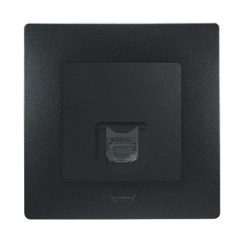 LEGRAND-397031 Niloé egyes keret, matt fekete